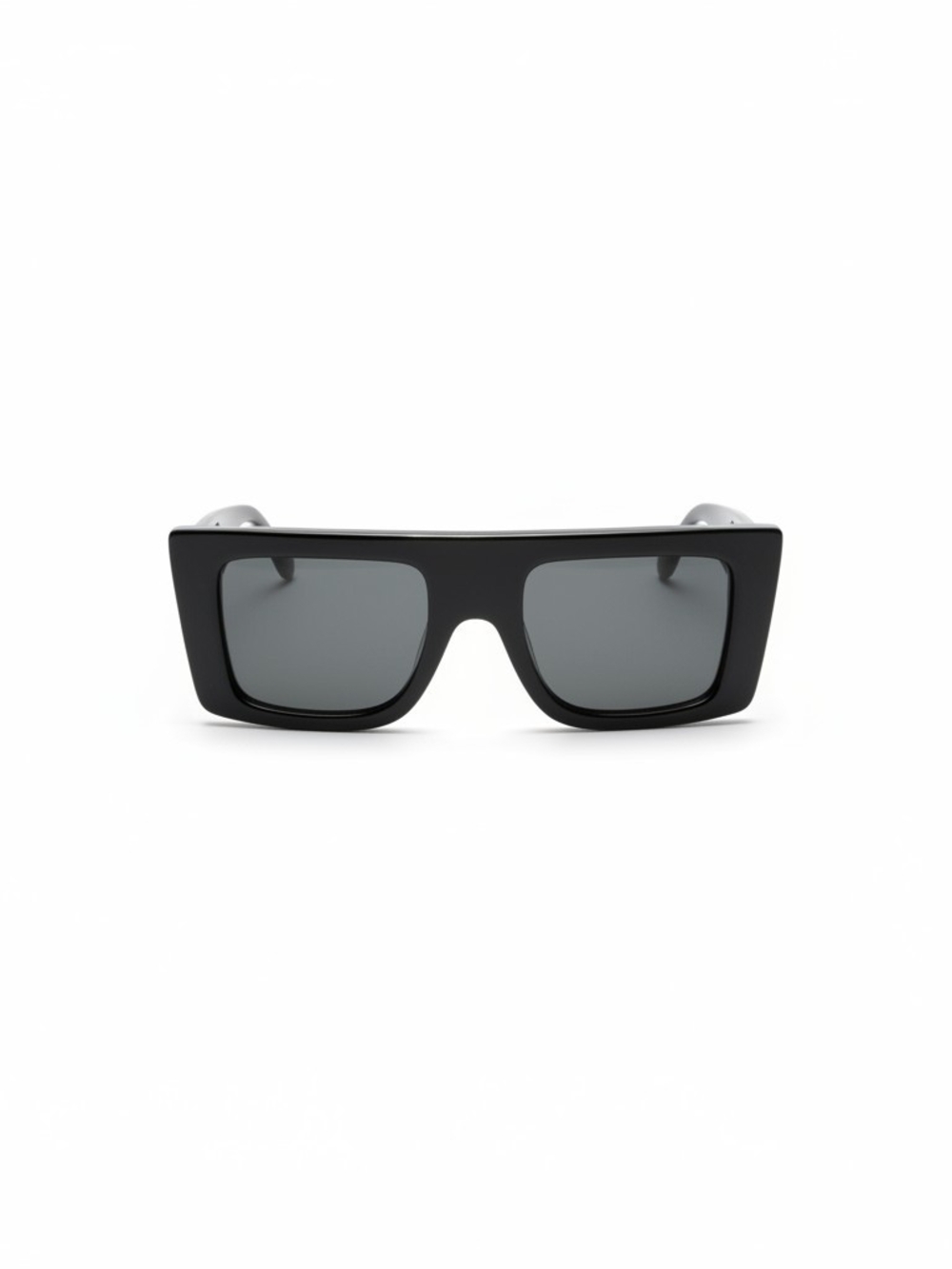 Victoria Beckham VB677S Black Oversized Rectangular Sunglasses